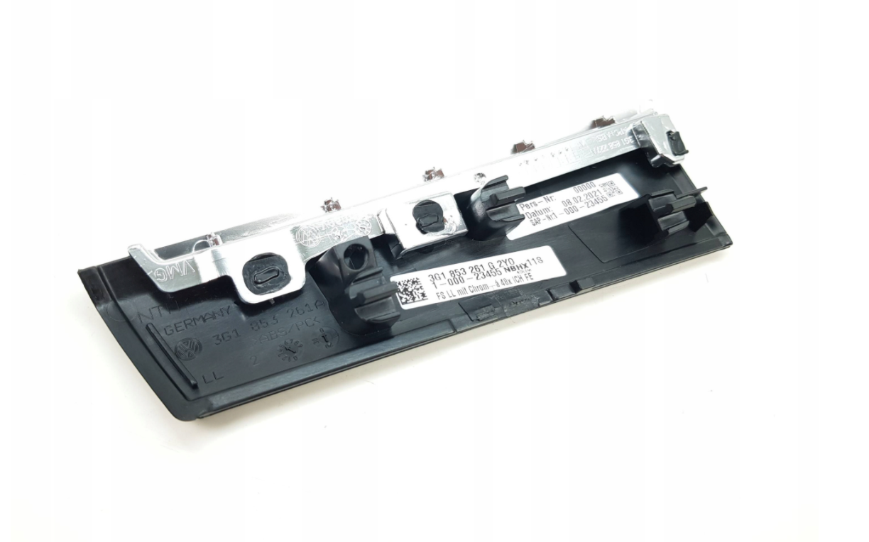 NEW VW PASSAT B8 INSTRUMENT PANEL LEFT TRIM MOLDING LHD 3G1853261P2YO ORIGINAL