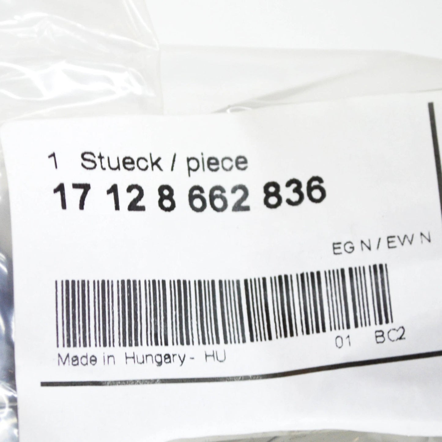 NEW BMW 2 COUPE F22 3.0 PETROL THERMOSTAT HOSE PIPE 8662836 2016 ORIGINAL