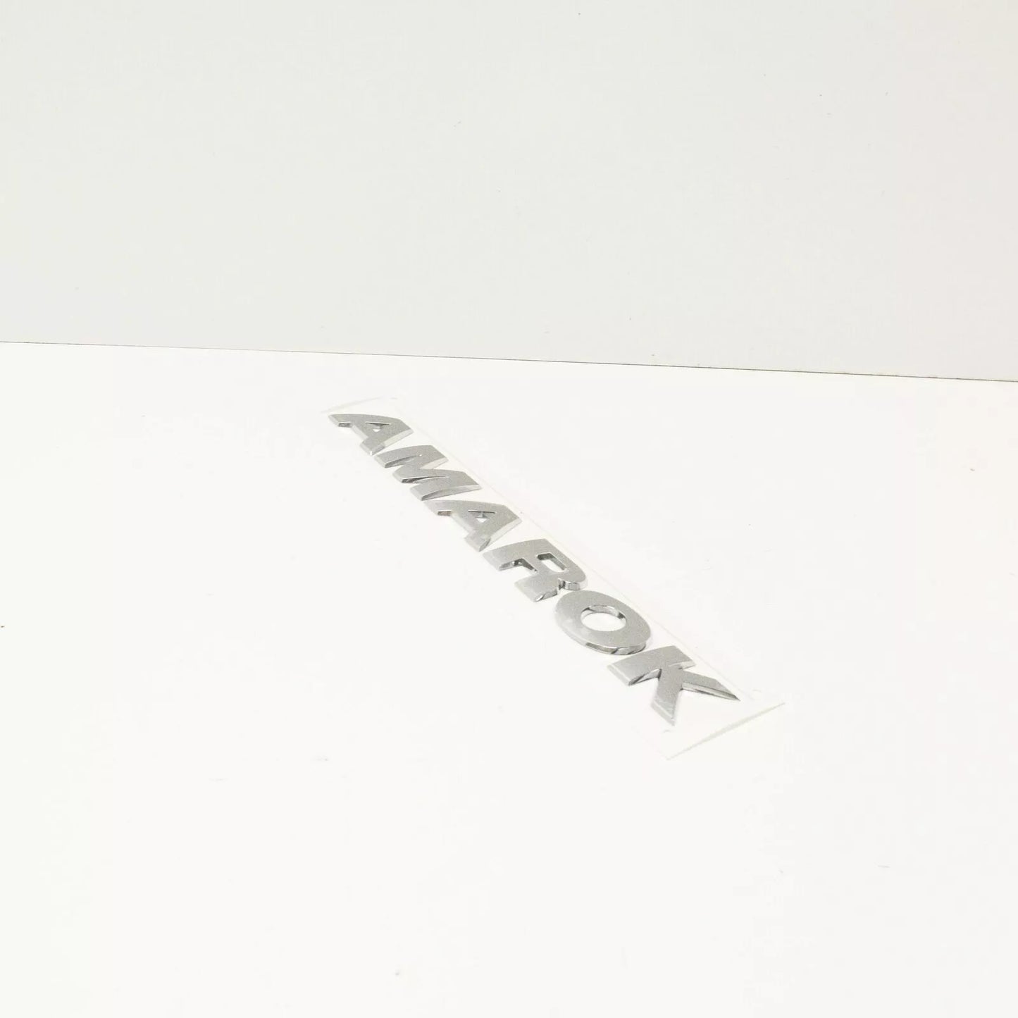 NEW VW AMAROK REAR TRUNK AMAROK LETTERING EMBLEM BADGE CHROME 2H5853687739