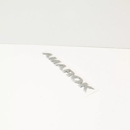 NEW VW AMAROK REAR TRUNK AMAROK LETTERING EMBLEM BADGE CHROME 2H5853687739