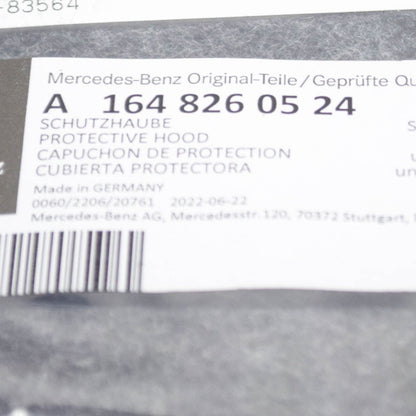 NEW MERCEDES-BENZ ML W164 REAR SAM/SRB PROTECTIVE COVER A1648260524 ORIGINAL