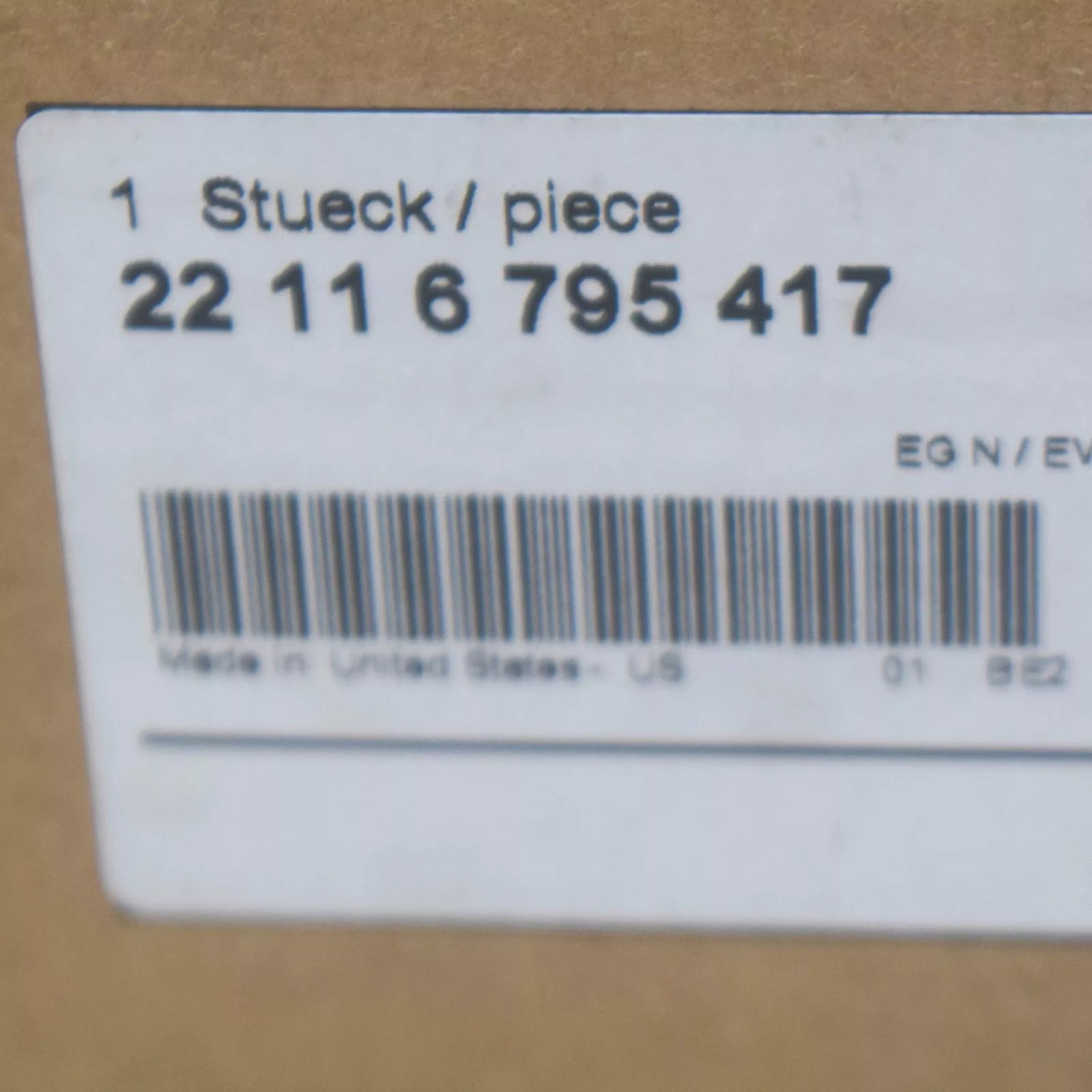 NEW BMW X5 E70 ENGINE MOUNT 22116795417 6795417 ORIGINAL OEM