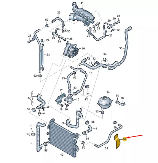 NEW VW TRANSPORTER VI T6 HEAT REFLECTIVE MAT 7E0121653