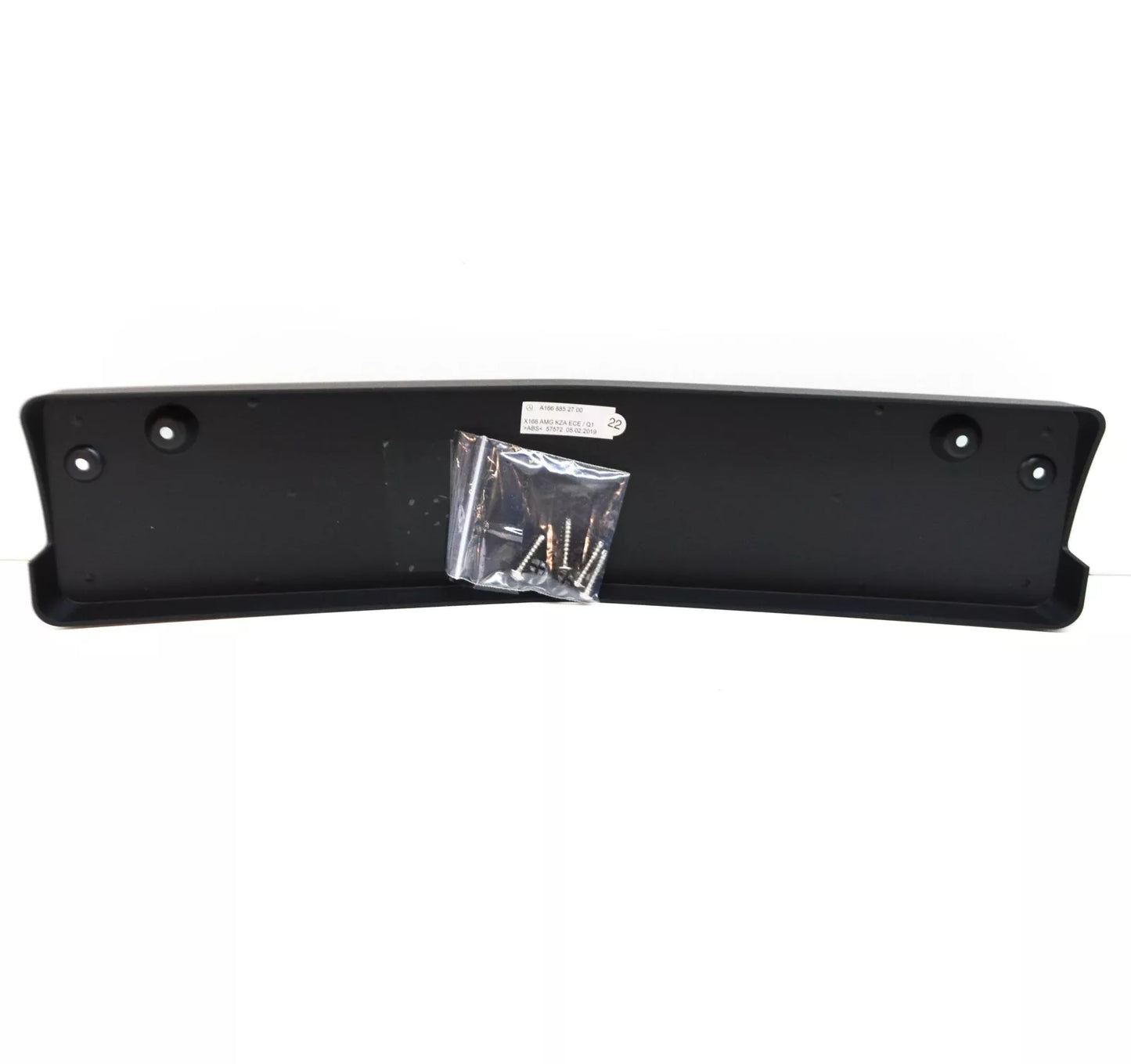 NEW MERCEDES-BENZ GL X166 FRONT BUMPER LICENSE PLATE BRACKET A1668808500