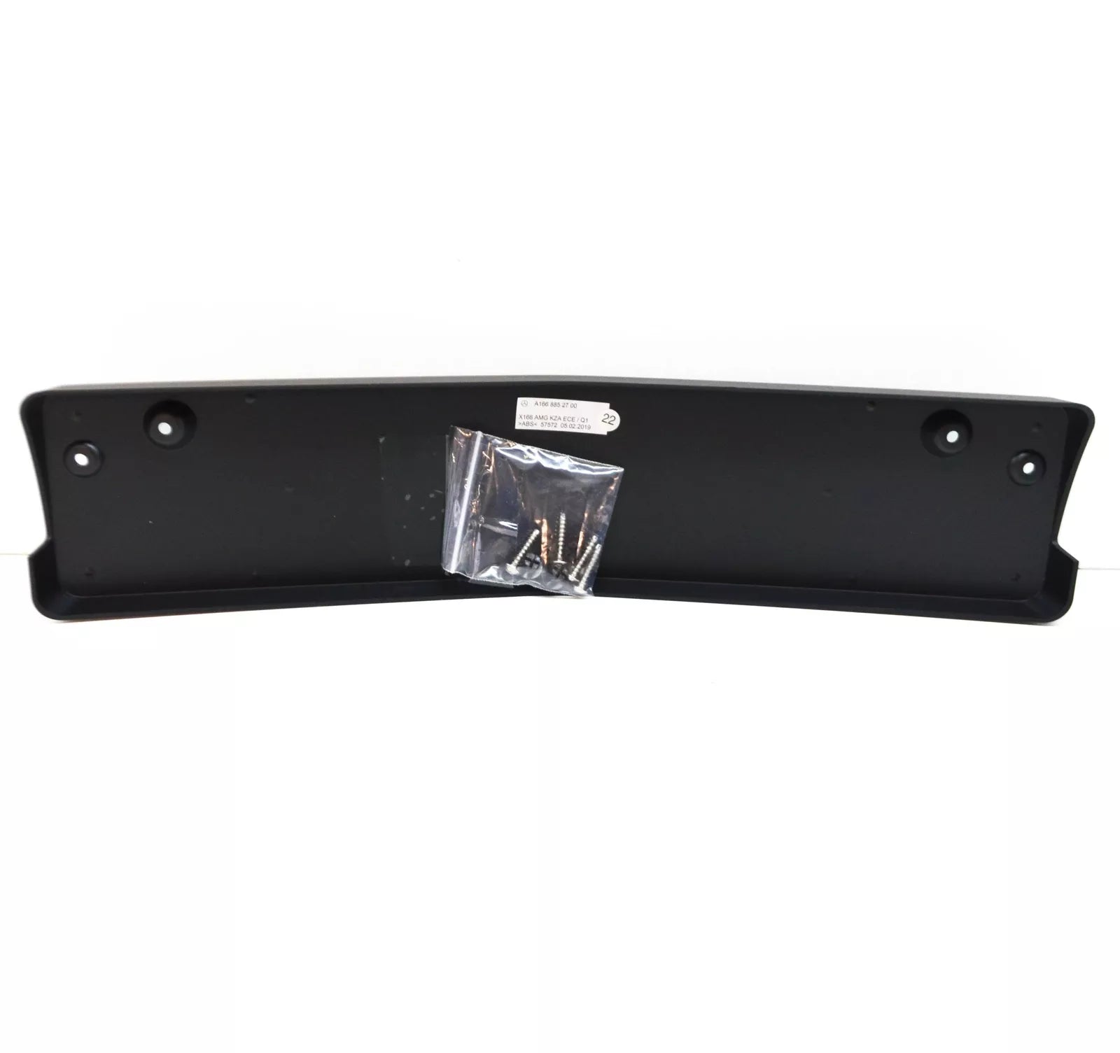 NEW MERCEDES-BENZ GL X166 FRONT BUMPER LICENSE PLATE BRACKET A1668808500