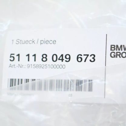 NEW BMW 5 F10 FRONT RIGHT FOG LIGHT GRILLE COVER 51118049673 ORIGINAL