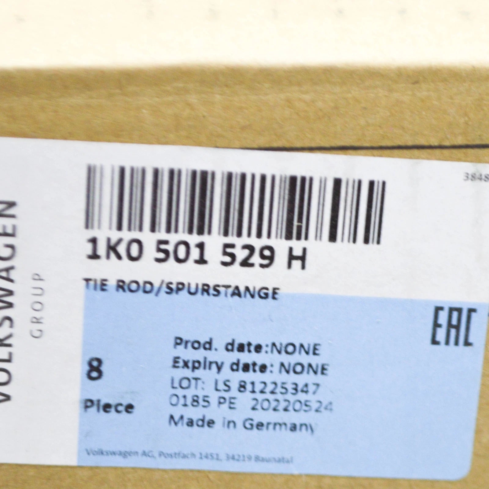 NEW VW GOLF MK6 REAR WISHBONE CONTROL ARM 1K0501529H