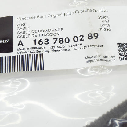 NEW MERCEDES-BENZ ML W163 ROOF RIGHT MAIN DRIVE CABLE A1637800289 ORIGINAL
