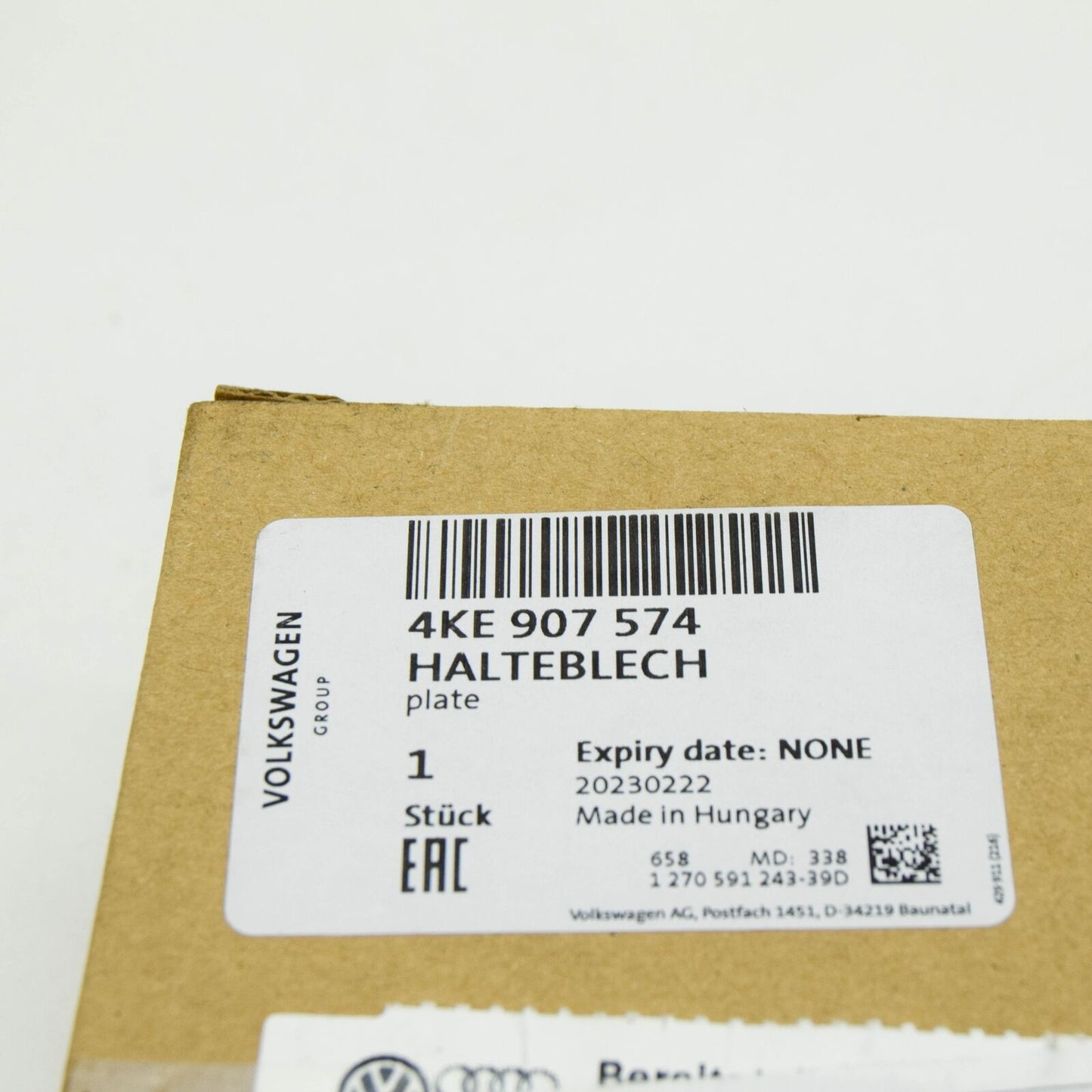 NEW AUDI E-TRON SPORTBACK CONTROL DISTANCE SENSOR BRACKET 4KE907574 ORIGINAL