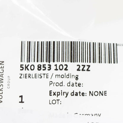 NEW VOLKSWAGEN TIGUAN MK1 FRONT RIGHT FOG CHROME TRIM COVER 5K08531022ZZ