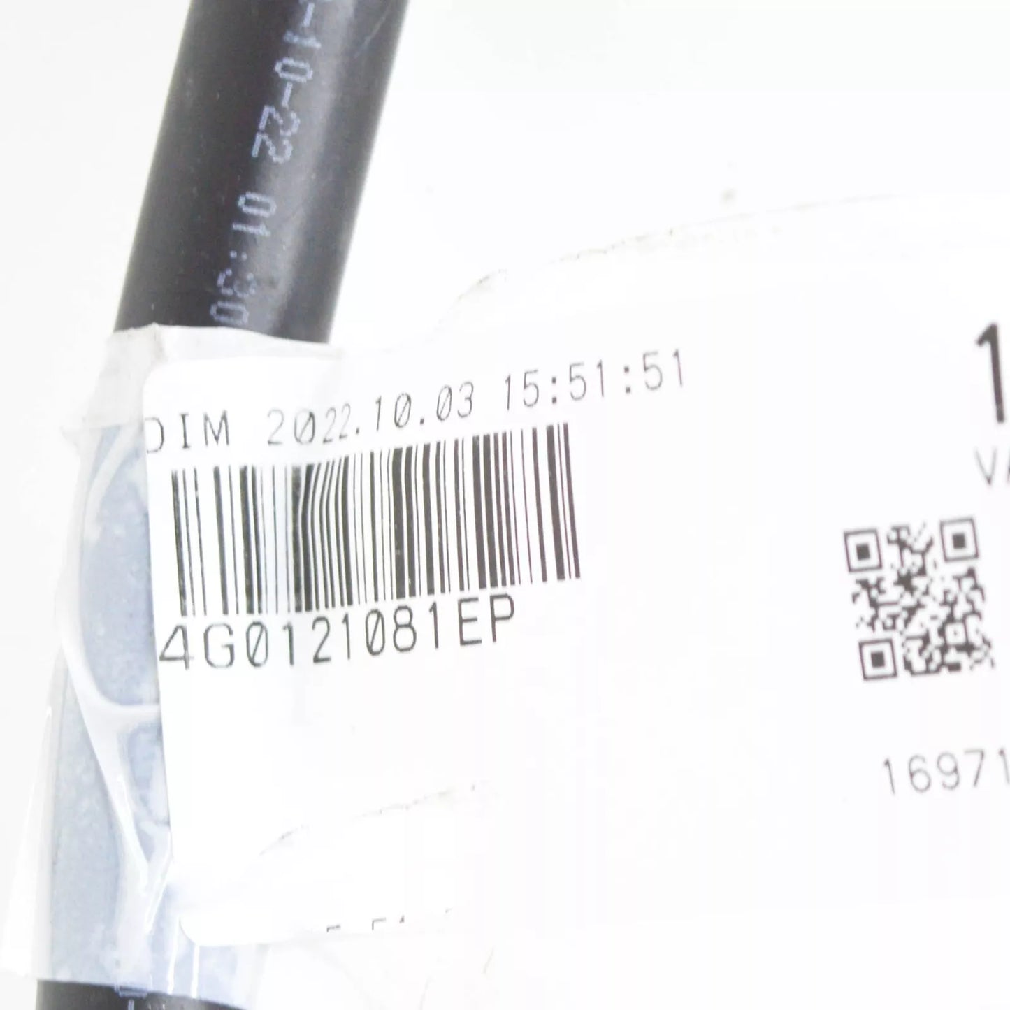 NEW AUDI A6 AVANT C7 REAR UPPER OWERFLOW COOLANT HOSE 4G0121081EP ORIGINAL