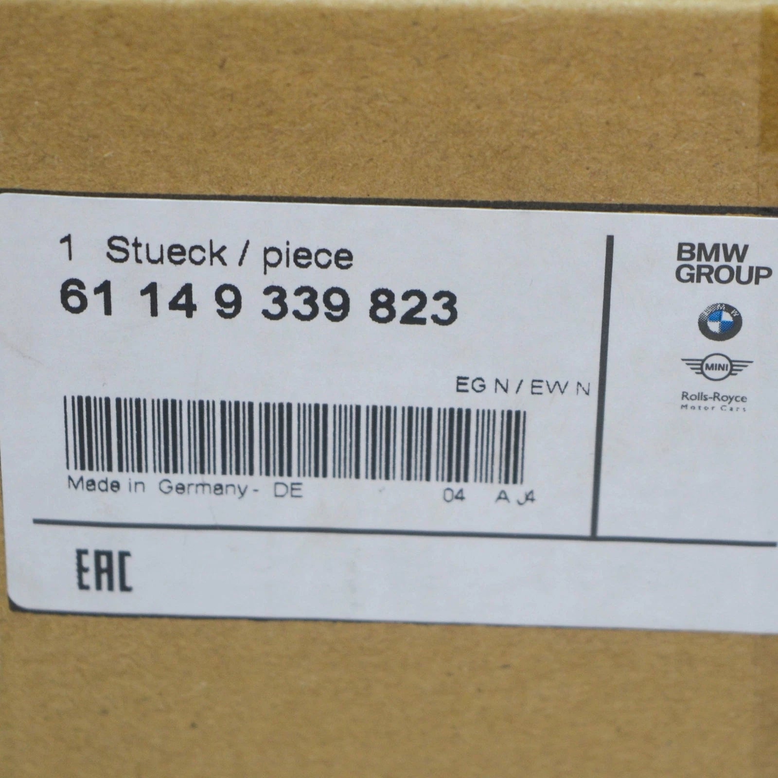 NEW BMW 5 TOURING G31 BATTERY VOLTAGE FOR TERMINAL JUMP START 9339823 ORIGINAL