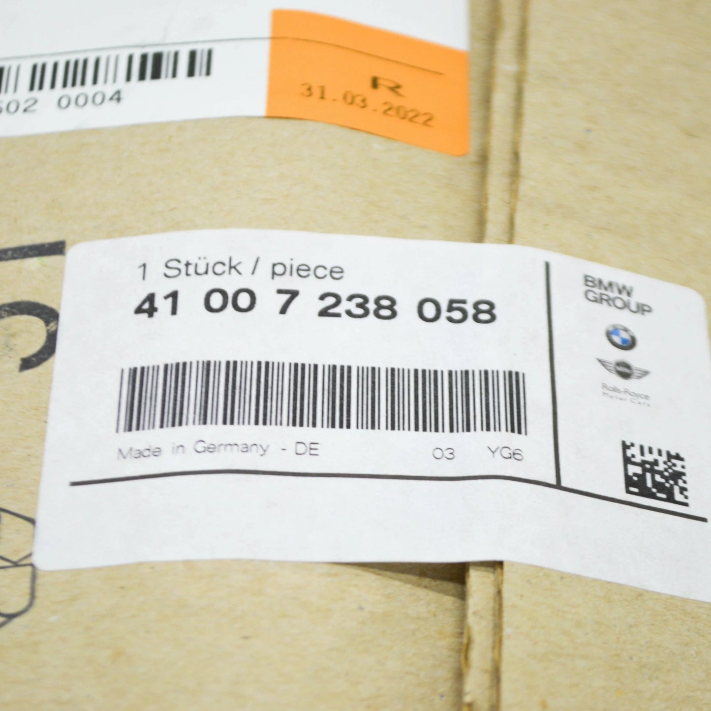 NEW BMW X F25 FUEL DOOR GAS CAP 41007238058 7238058 ORIGINAL