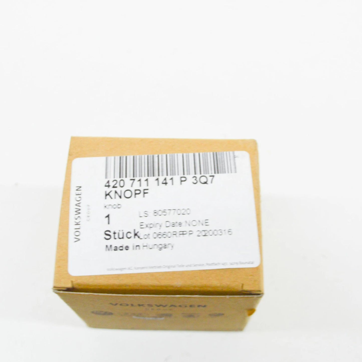 NEW AUDI R8 422 GEAR SHIFTING KNOB 420711141P3Q7 ORIGINAL