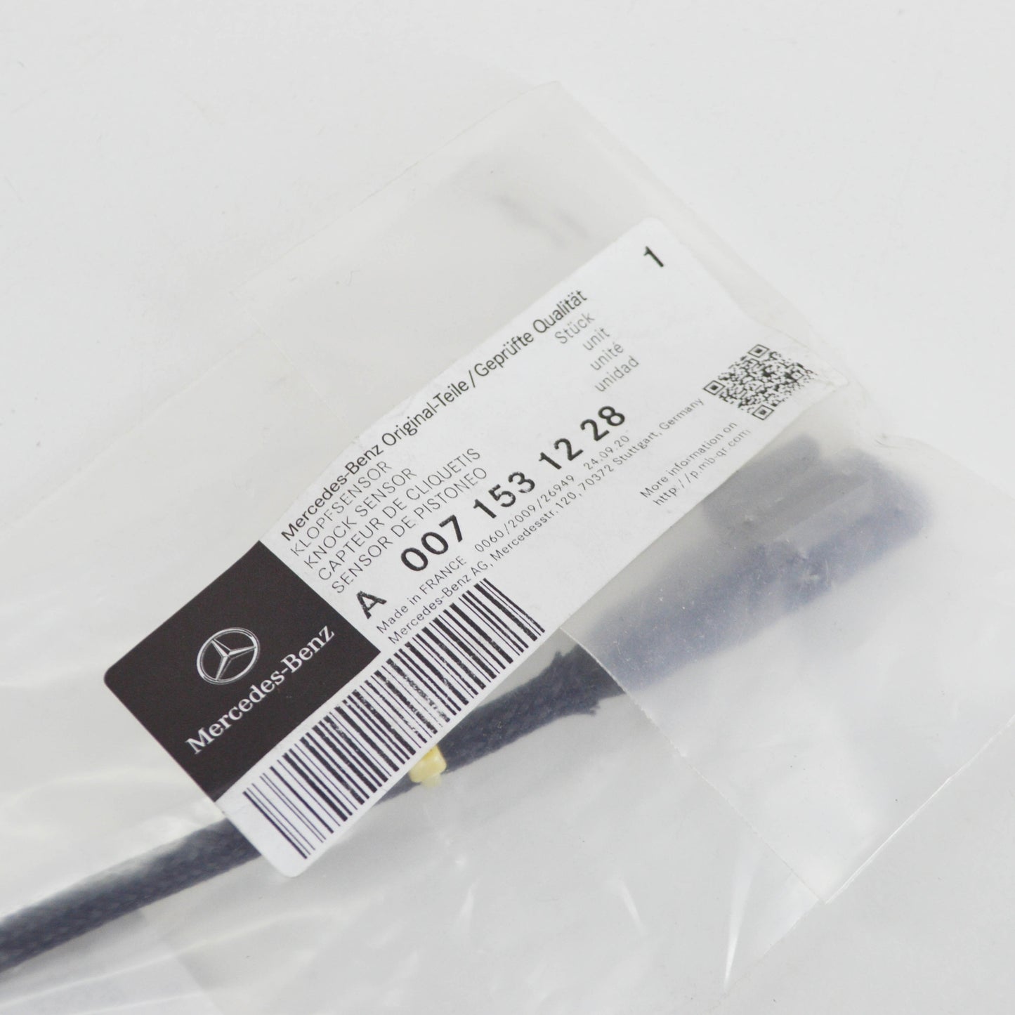 NEW MB SPRINTER 906 IGNITION KNOCK DETONATION SENSOR A0071531228 ORIGINAL