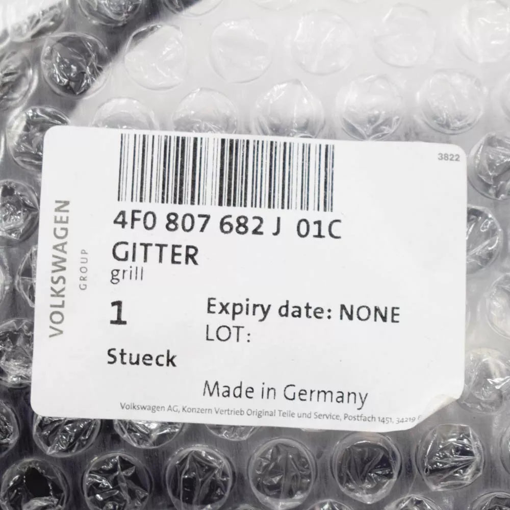 NEW AUDI A6 ALLROAD C6 FOG LIGHT GRILL FRONT RIGHT 4F0807682J01C 2011 ORIGINAL