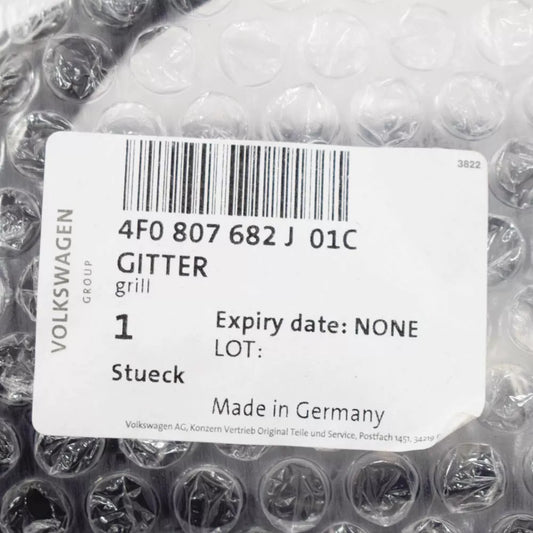 NEW AUDI A6 ALLROAD C6 FOG LIGHT GRILL FRONT RIGHT 4F0807682J01C 2011 ORIGINAL