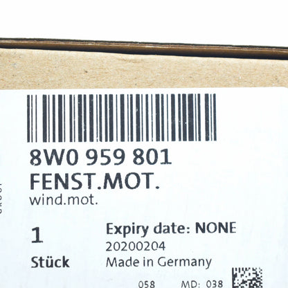 NEW AUDI A4 B9 FRONT RIGHT DOOR WINDOW POWER MOTOR 8W0959801