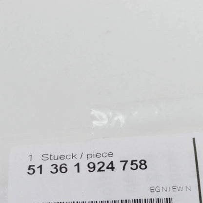 NEW BMW 3 CONVERTIBLE E30 REAR RIGHT WINDOW OUTER MOLDING 51361924758 ORIGINAL