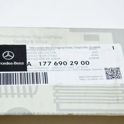 NEW MB A W177 FRONT WINDSHIELD LEFT SIDE WATER DEFLECTOR A1776902900 ORIGINAL