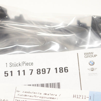 NEW BMW 5 E60 FRONT M SPORT BUMPER LOWER GRILLE 51117897186 2007 ORIGINAL