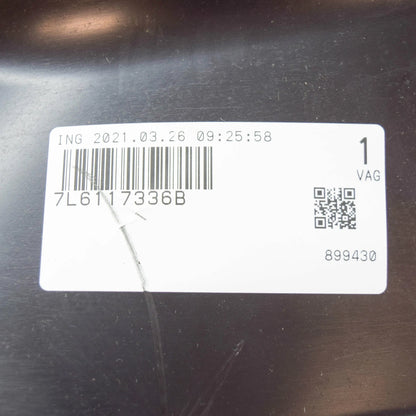 NEW VW TOUAREG 7LA AIR COOLER CHARGE RIGHT INTAKE DUCT 7L6117336B