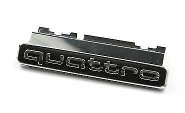 new audi a4 b9 front radiator grille inscription badge 8w08537362zz original