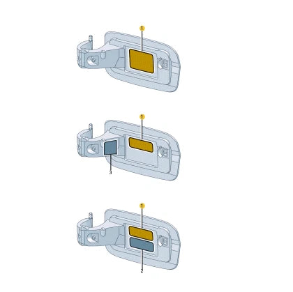 NEW AUDI A3 8V FUEL FILLER NECK STICKER 8V5010508S