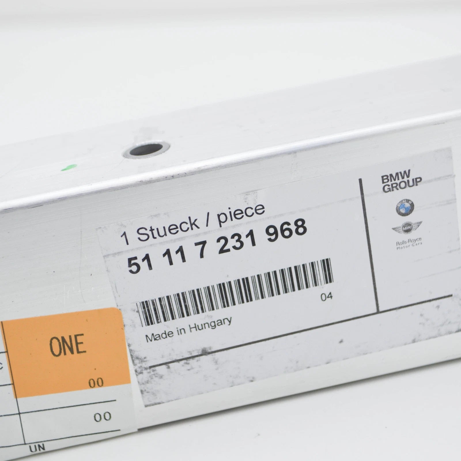 NEW BMW 6 F06 FRONT BUMPER RIGHT DEFORMATION ELEMENT 51117231968 2016