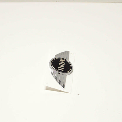 new mini cooper r53 trunk lid chrome badge emblem 51147026186 7026186 original