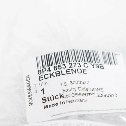 NEW AUDI A3 8P1 REAR LEFT OUTER CORNER TRIM 8P4853273CY9B