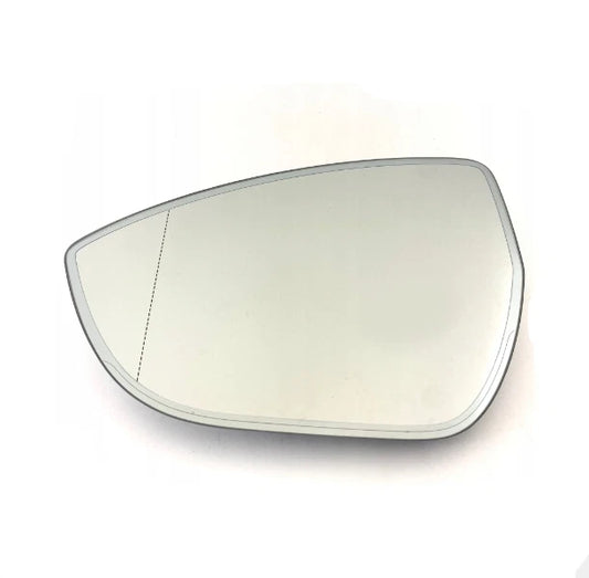 NEW AUDI E-TRON GE FRONT LEFT DOOR MIRROR GLASS 4KE857535L ORIGINAL