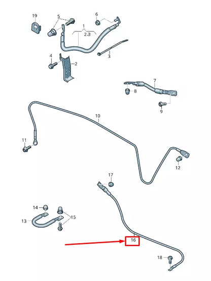 NEW AUDI A6 4A C8 REAR AXLE DIFFERENTIAL EARTH LINE 4K0971377