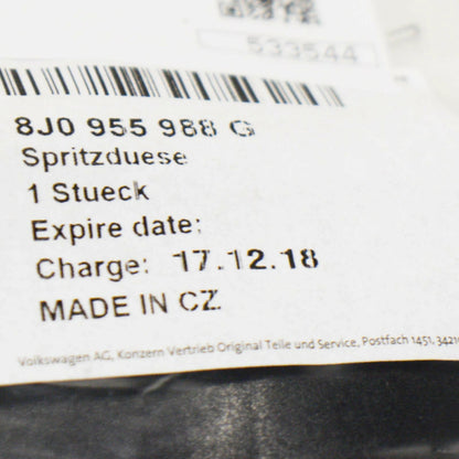 NEW AUDI A1 MK1 WINDSHIELD WASHER SPRAY NOZZLE RIGHT 8J0955988G