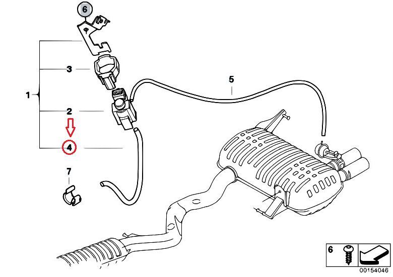 new bmw 1 series e81 vacuum hose 11747797082 7797082 original