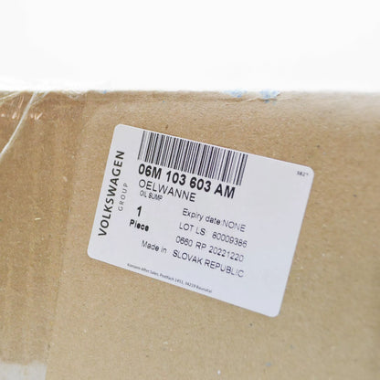 NEW AUDI A6 C8 OIL SUMP PAN UPPER PART 06M103603AM ORIGINAL