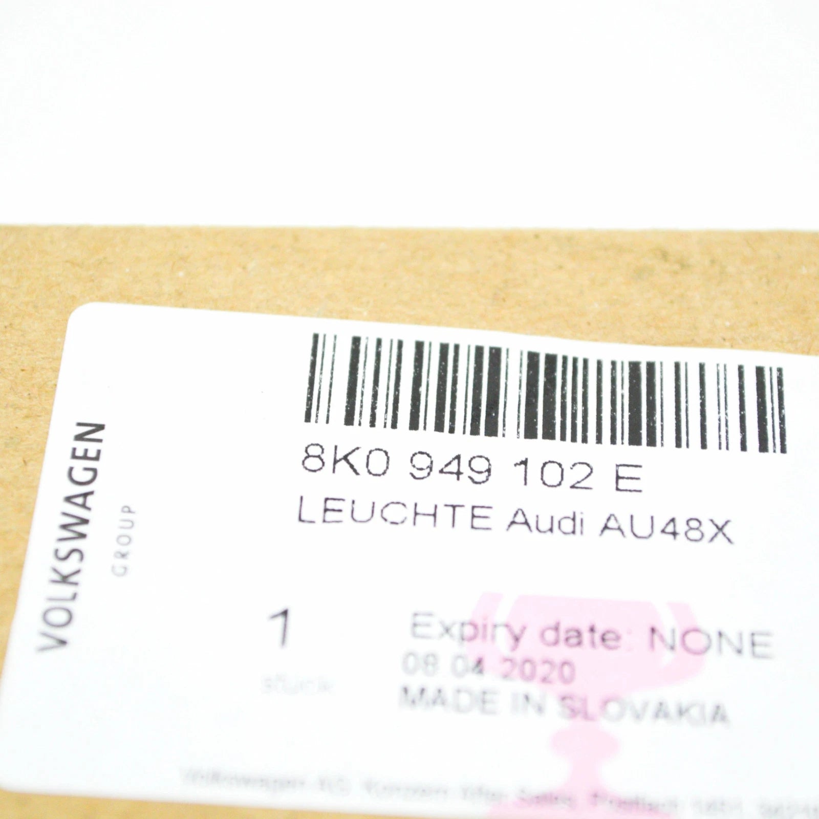 NEW AUDI A5 8T RIGHT WING MIRROR TURN INDICATOR 8K0949102E