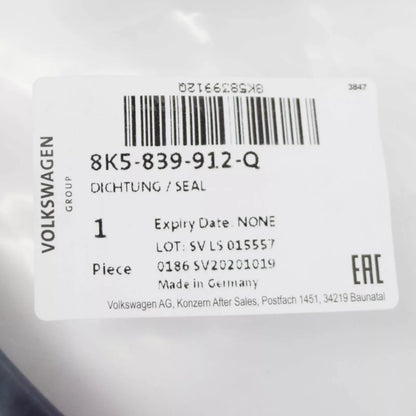 NEW AUDI A4 B8 REAR RIGHT OUTER DOOR SEAL 8K5839912Q