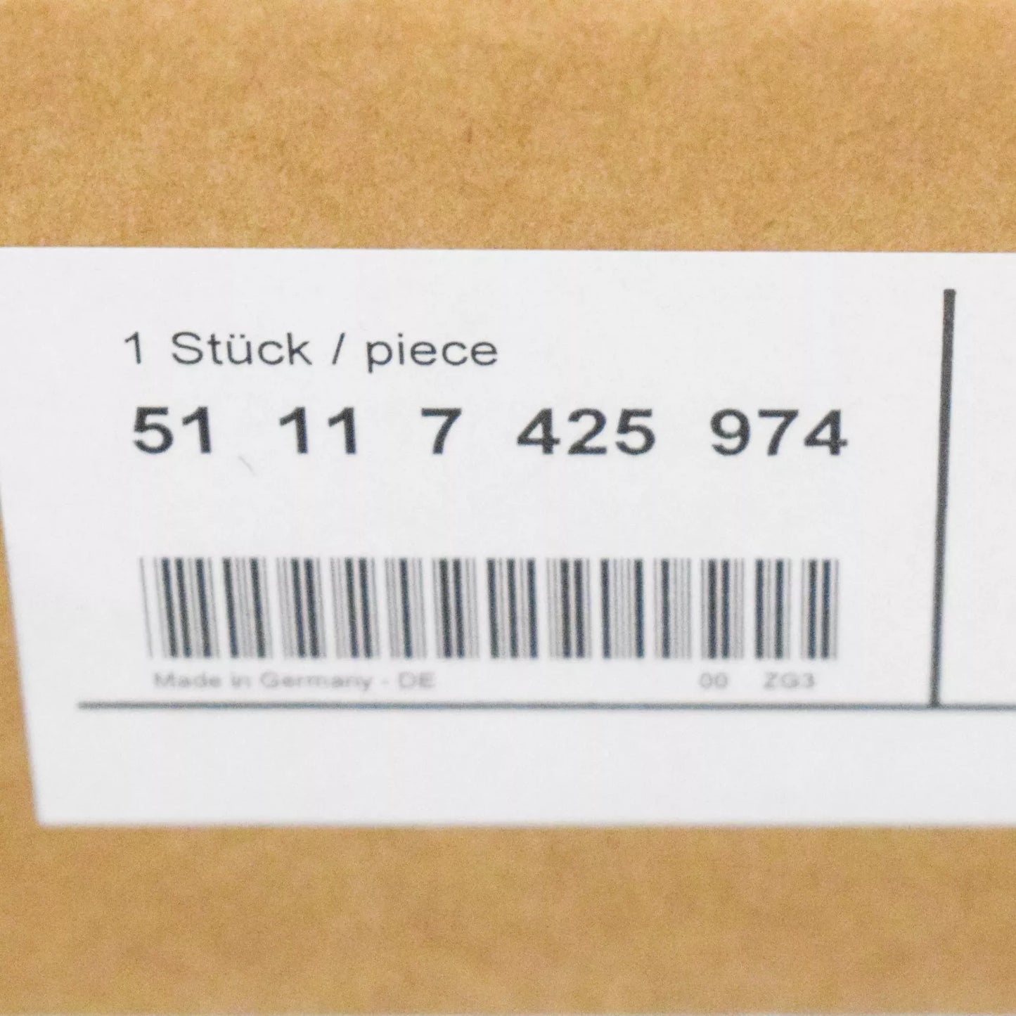 NEW BMW X1 F48 FRONT BUMPER AIR DUCT TRIM PANEL 51117425974 7425974 2015