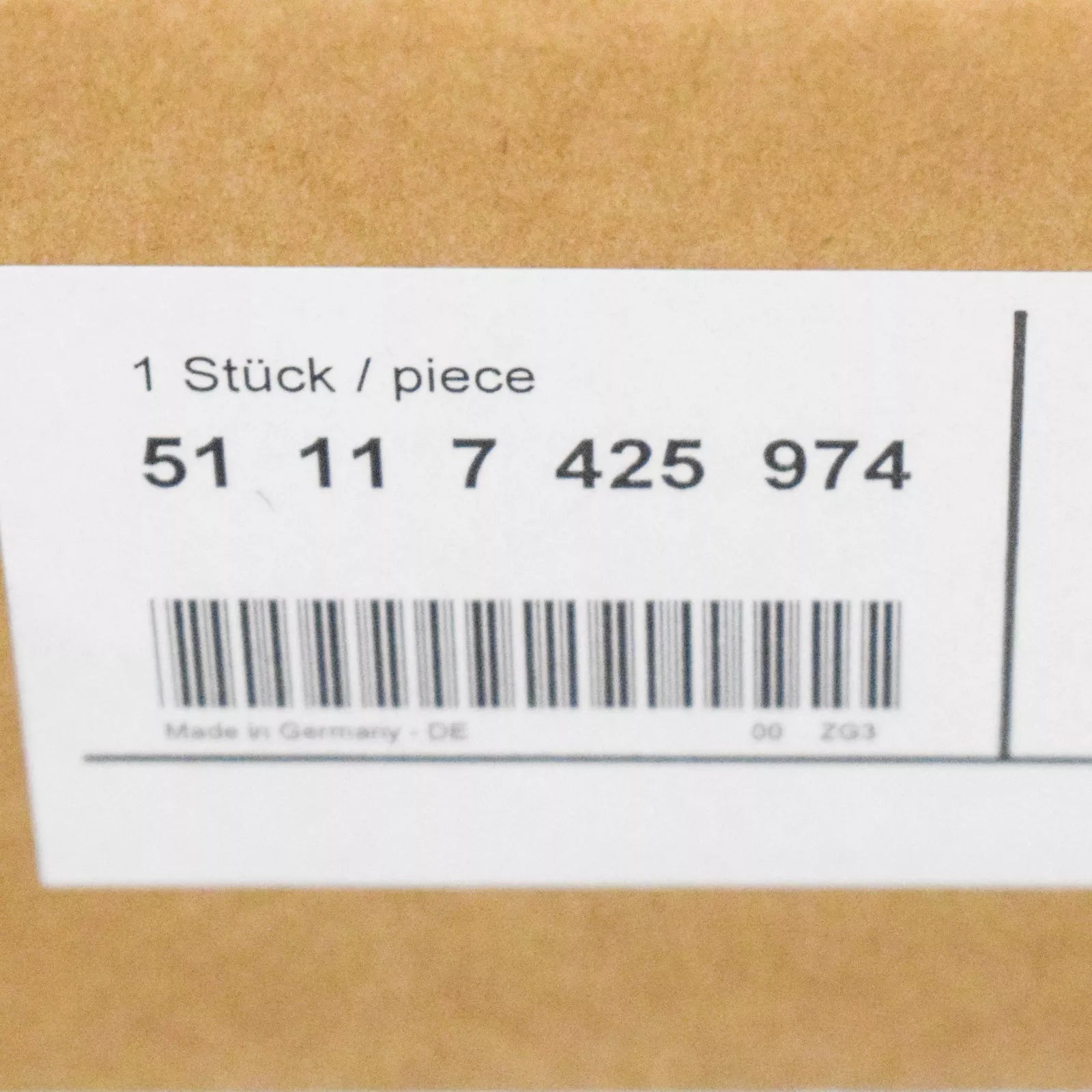 NEW BMW X1 F48 FRONT BUMPER AIR DUCT TRIM PANEL 51117425974 7425974 2015