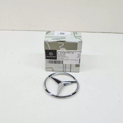 NEW MERCEDES BENZ E W212 REAR TRUNK LID EMBLEM BADGE A2138170116 ORIGINAL