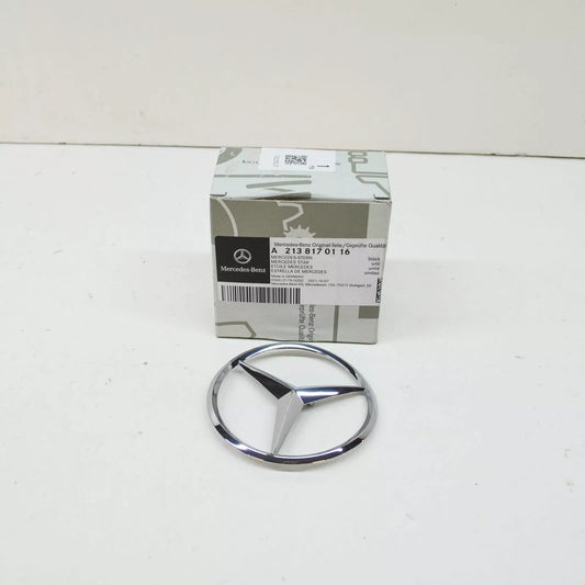NEW MERCEDES BENZ E W212 REAR TRUNK LID EMBLEM BADGE A2138170116 ORIGINAL