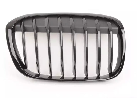 NEW BMW X1 F48 M PERFORMANCE GLOSS BLACK FRONT RIGHT GRILLE 51712407732 ORIGINAL