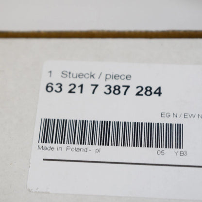 NEW BMW 1 F20 REAR RIGHT TAILLIGHT WATER DEFLECTOR 63217387284 7387284 ORIGINAL