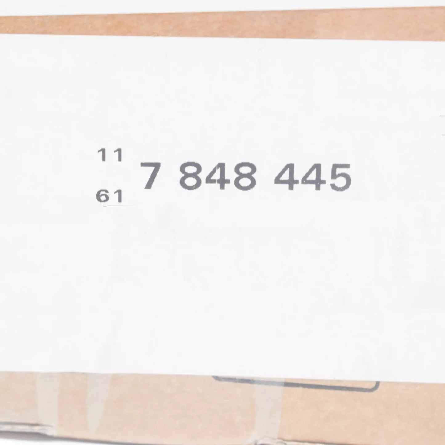 NEW BMW 2 COUPE F87 ENGINE CLAMP RING 7848445 11617848445 ORIGINAL