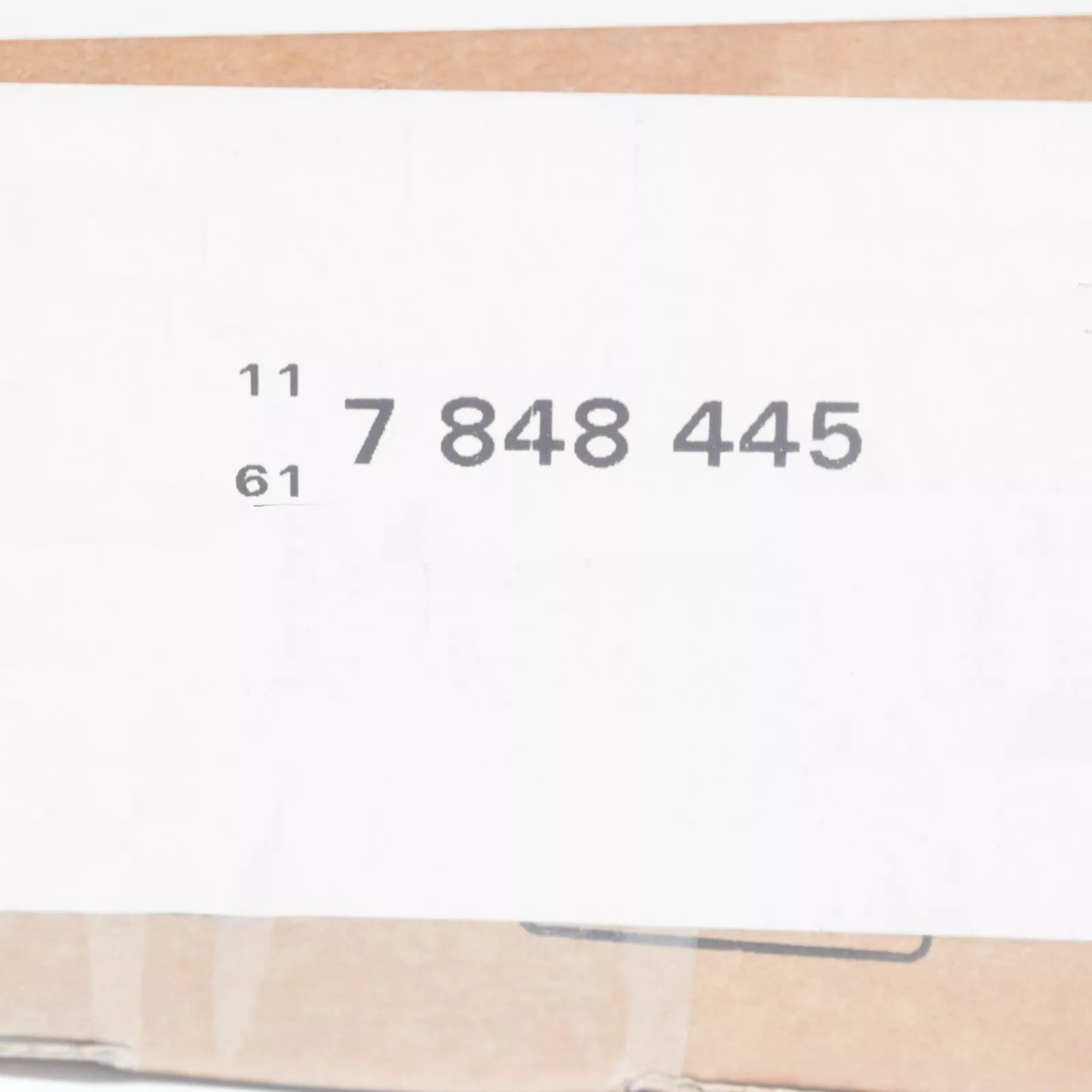 NEW BMW 2 COUPE F87 ENGINE CLAMP RING 7848445 11617848445 ORIGINAL