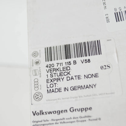 NEW AUDI R8 4S GEARSHIFT LEVER TRIM 420711115BV58 ORIGINAL