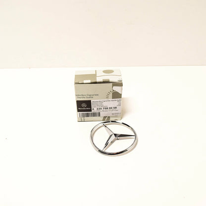 NEW MERCEDES BENZ S-CLASS W220 BOOT TRUNK LID BADGE EMBLEM A2207580058