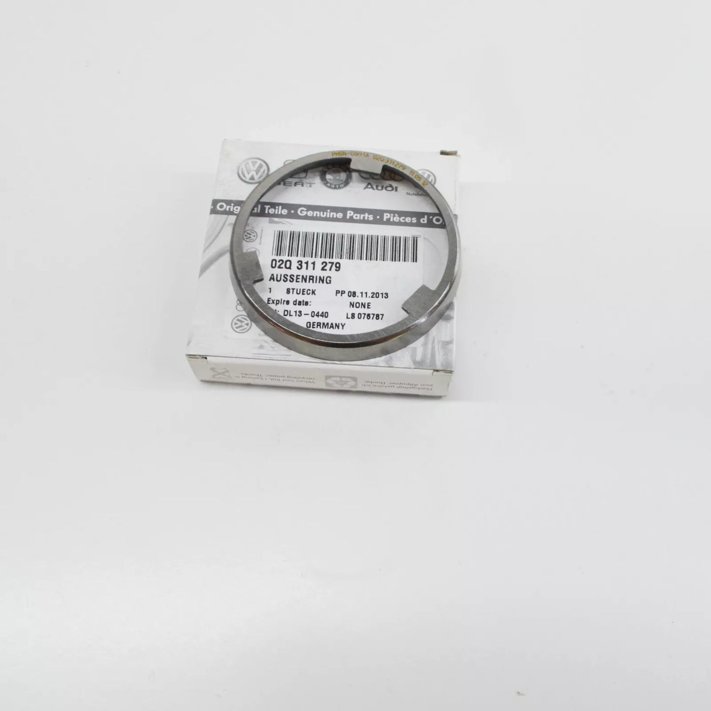 NEW AUDI A3 8P 3RD GEAR OUTER RING 02Q311279 ORIGINAL