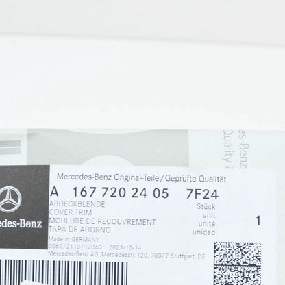 NEW MB GLE W167 FRONT RIGHT DOOR MIRROR TRIANGLE COVER A16772024057F24